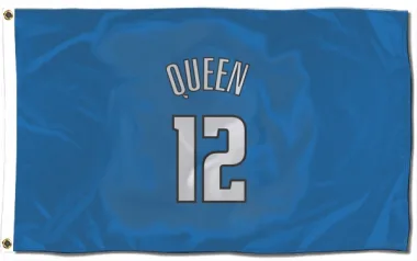 Blue Orlando Magic Trevelin Queen   Flag (3 X 5)