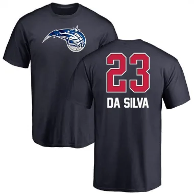 Navy Youth Tristan da Silva Orlando Magic Name and Number Banner Wave T-Shirt