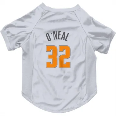 White Orlando Magic Shaquille O'Neal   Dog & Cat Pet Jersey